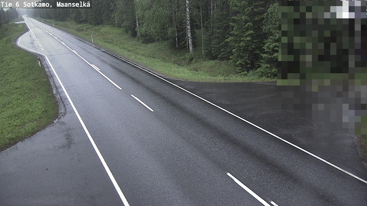 Kelikamerat Kuva Tie 6 Sotkamo, Maanselkä, Sotkamo, Kainuu