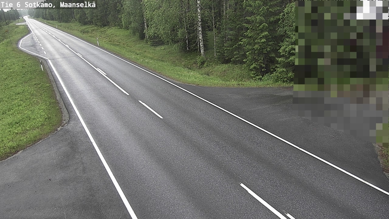 Kelikamerat Kuva Tie 6 Sotkamo, Maanselkä, Sotkamo, Kainuu