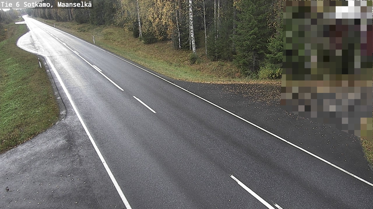 Kelikamerat Kuva Tie 6 Sotkamo, Maanselkä, Sotkamo, Kainuu