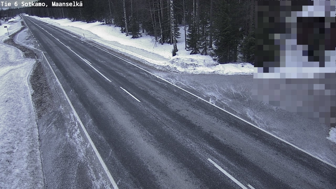 Kelikamerat Kuva Tie 6 Sotkamo, Maanselkä, Sotkamo, Kainuu