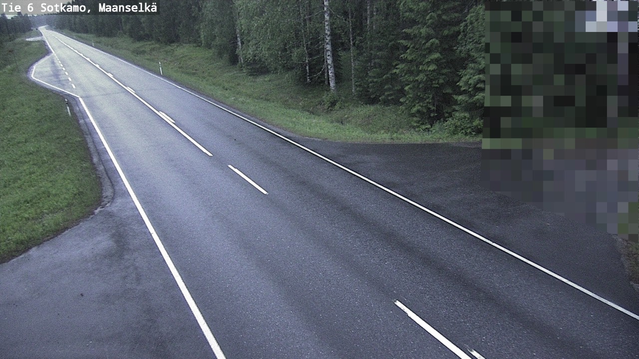 Kelikamerat Kuva Tie 6 Sotkamo, Maanselkä, Sotkamo, Kainuu