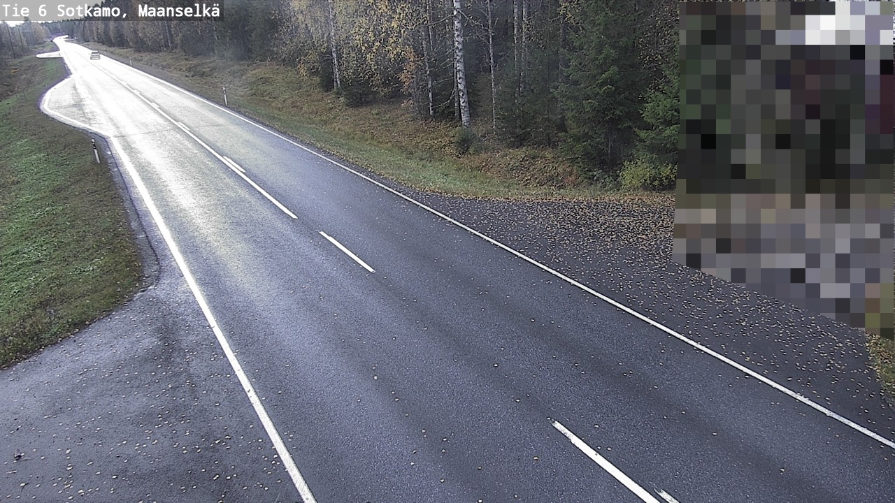 Weather Camera Image Road 6 Sotkamo, Maanselkä, Sotkamo, Kainuu