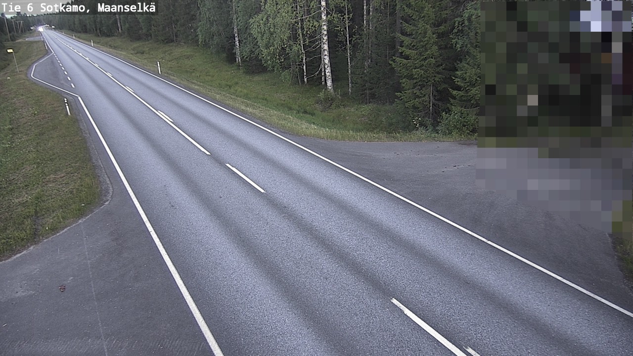 Kelikamerat Kuva Tie 6 Sotkamo, Maanselkä, Sotkamo, Kainuu