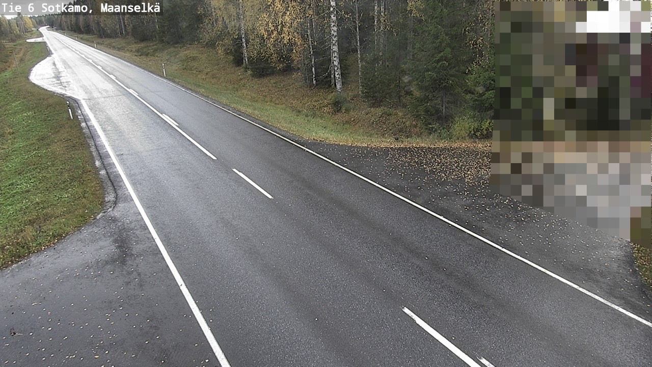 Kelikamerat Kuva Tie 6 Sotkamo, Maanselkä, Sotkamo, Kainuu
