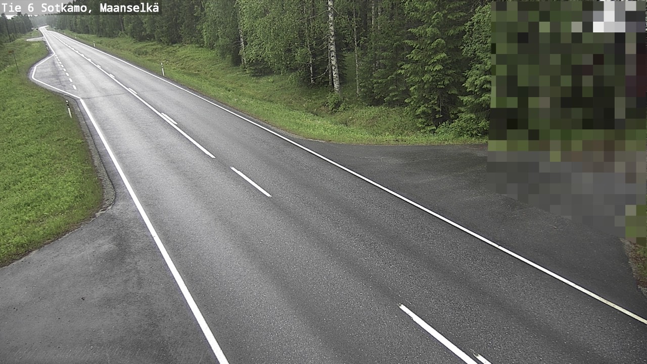 Kelikamerat Kuva Tie 6 Sotkamo, Maanselkä, Sotkamo, Kainuu