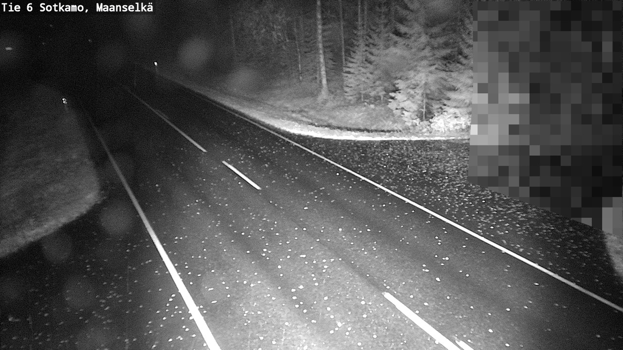 Kelikamerat Kuva Tie 6 Sotkamo, Maanselkä, Sotkamo, Kainuu