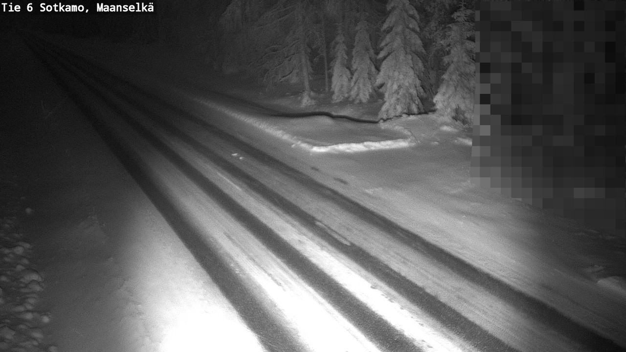 Kelikamerat Kuva Tie 6 Sotkamo, Maanselkä, Sotkamo, Kainuu