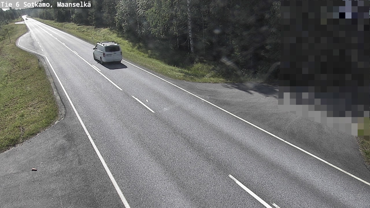 Kelikamerat Kuva Tie 6 Sotkamo, Maanselkä, Sotkamo, Kainuu