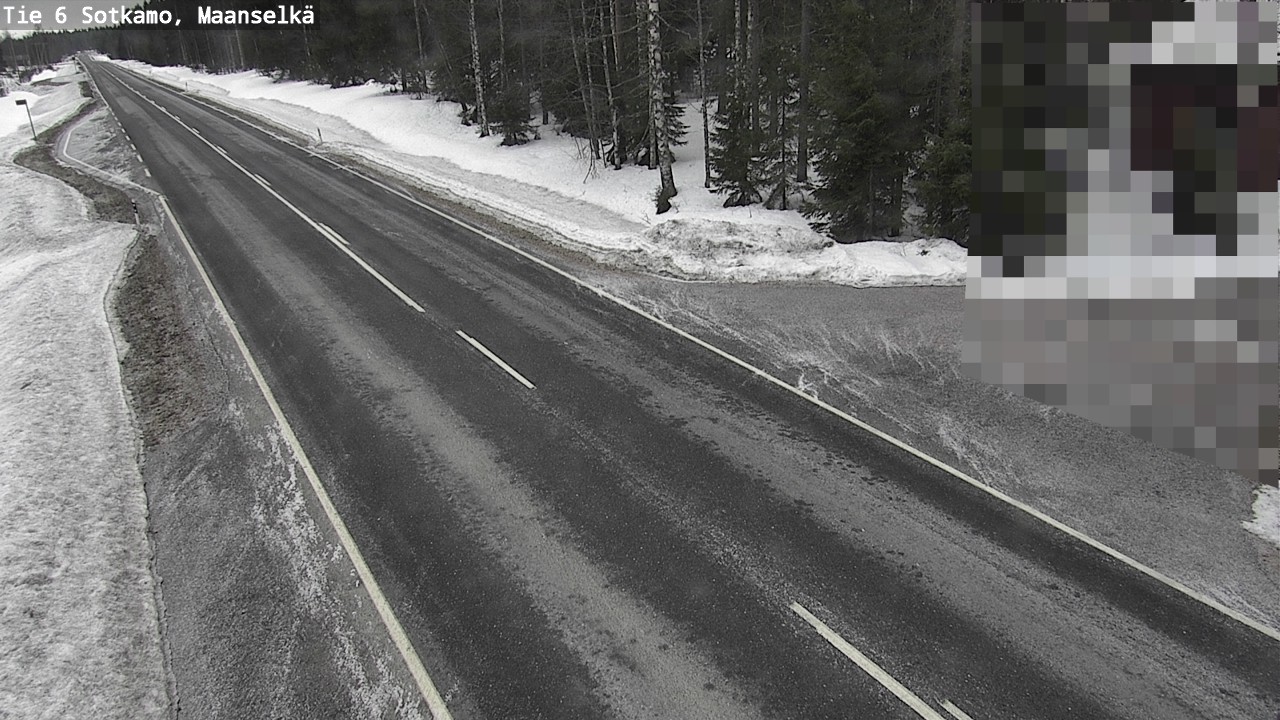 Kelikamerat Kuva Tie 6 Sotkamo, Maanselkä, Sotkamo, Kainuu