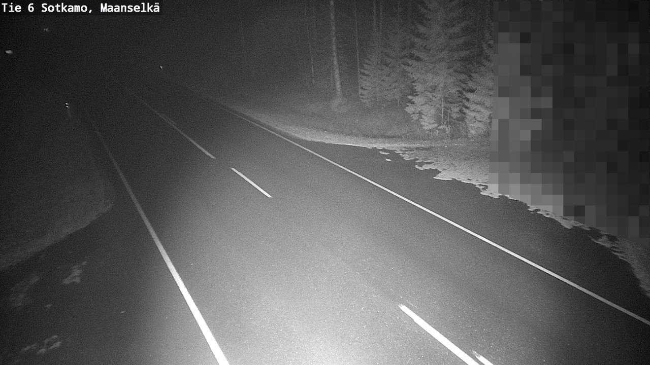 Kelikamerat Kuva Tie 6 Sotkamo, Maanselkä, Sotkamo, Kainuu