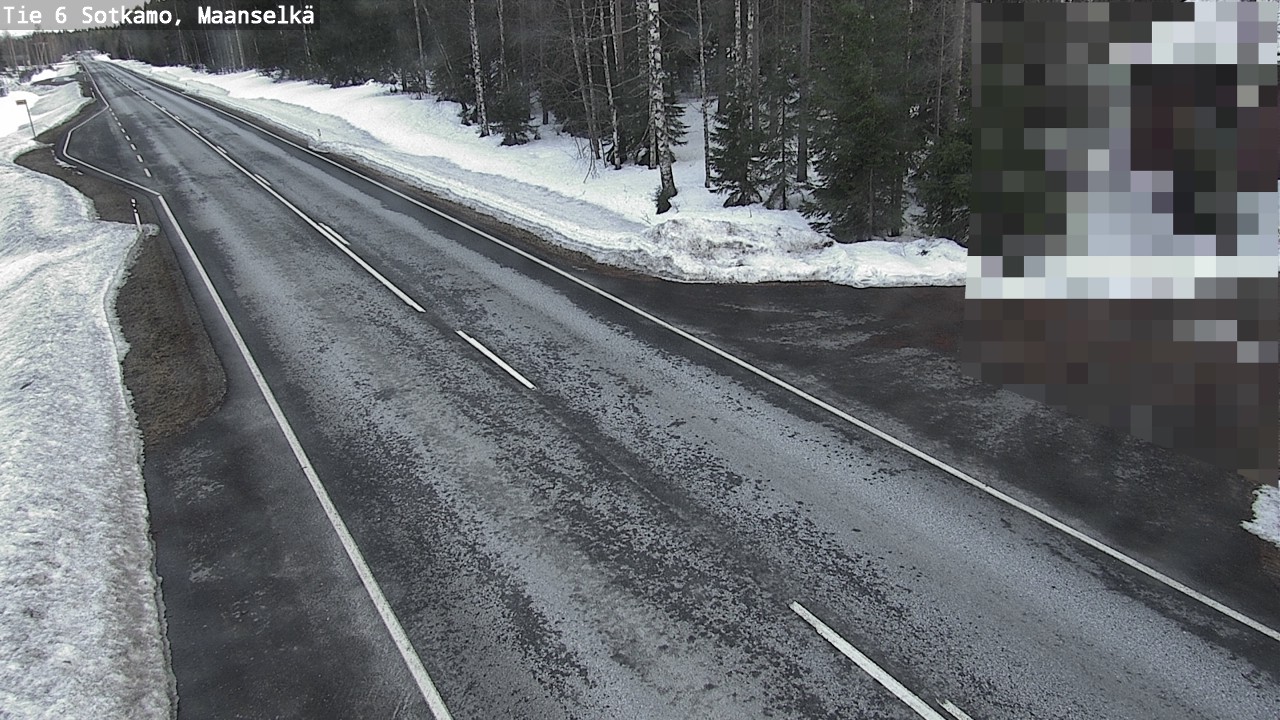 Kelikamerat Kuva Tie 6 Sotkamo, Maanselkä, Sotkamo, Kainuu