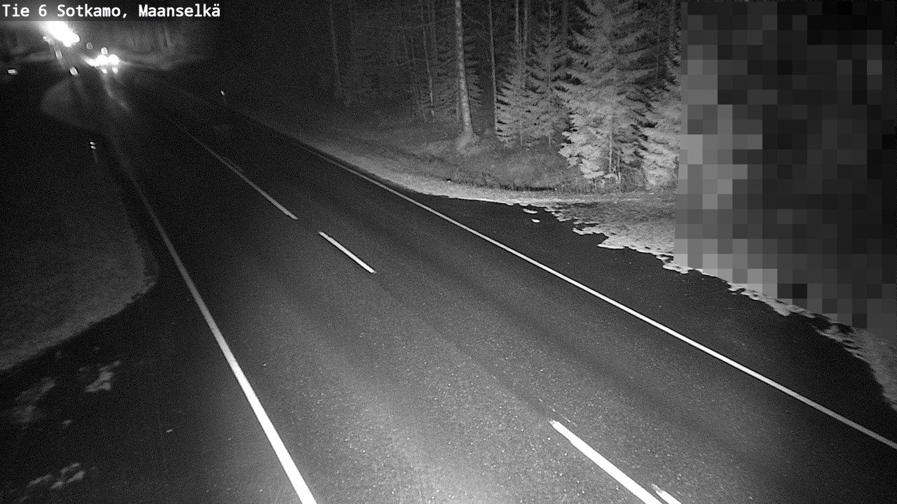 Kelikamerat Kuva Tie 6 Sotkamo, Maanselkä, Sotkamo, Kainuu