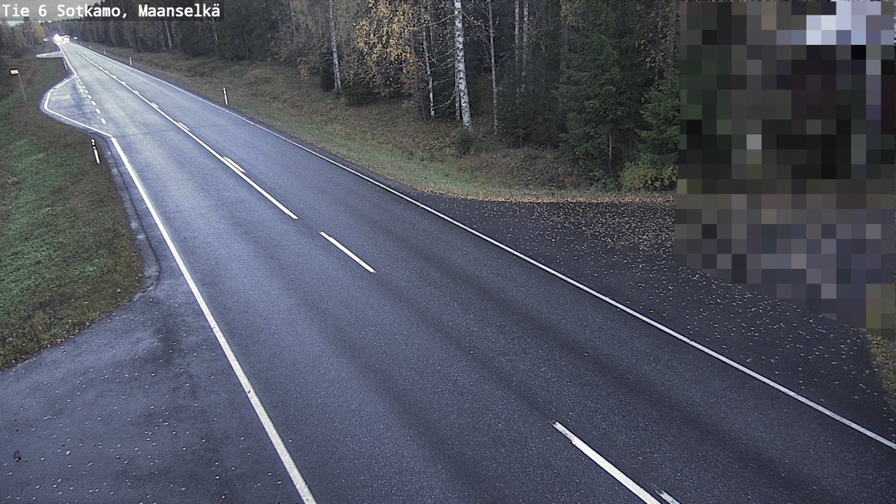 Kelikamerat Kuva Tie 6 Sotkamo, Maanselkä, Sotkamo, Kainuu