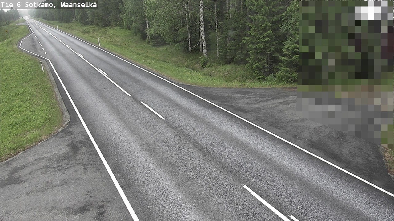 Kelikamerat Kuva Tie 6 Sotkamo, Maanselkä, Sotkamo, Kainuu