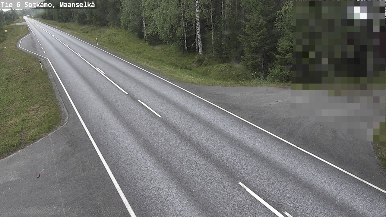 Kelikamerat Kuva Tie 6 Sotkamo, Maanselkä, Sotkamo, Kainuu