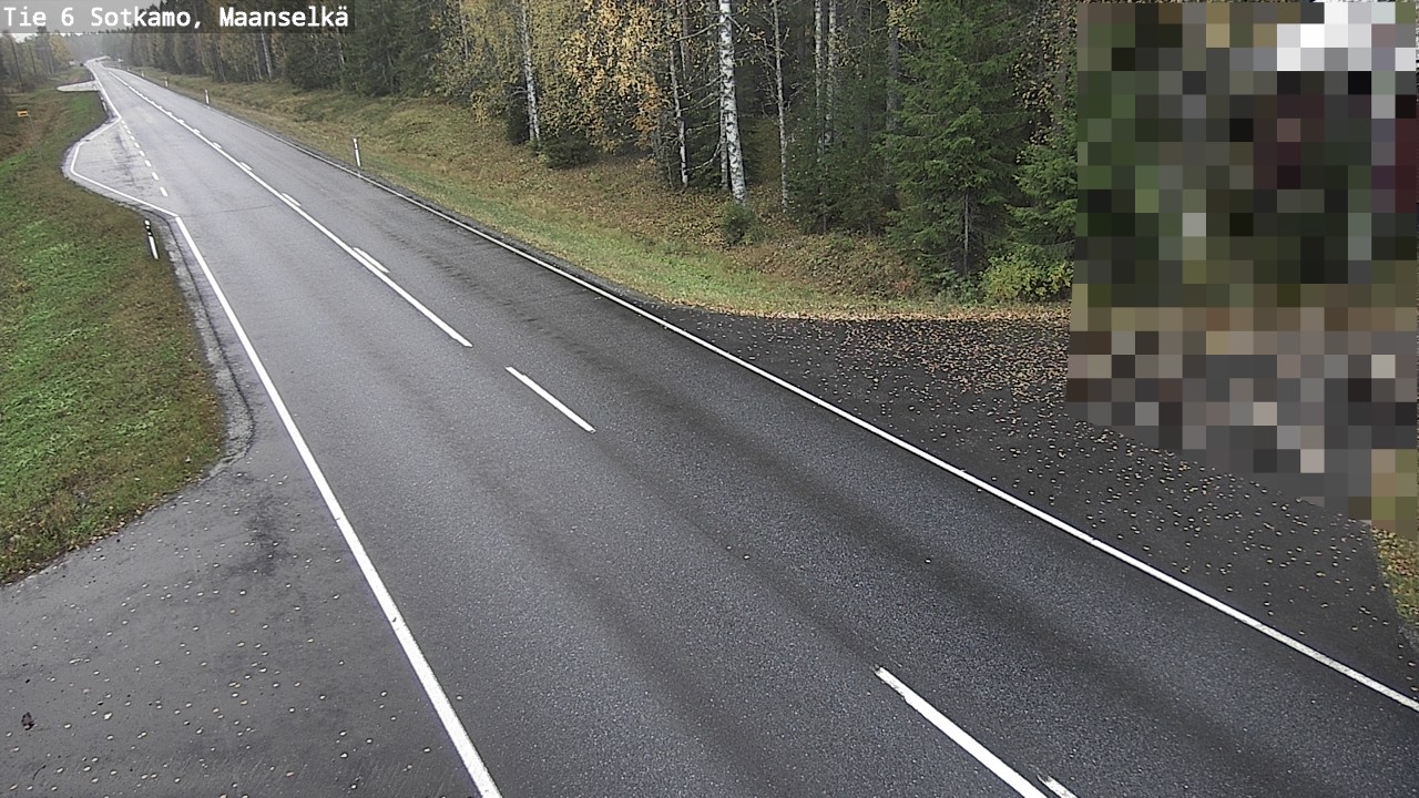 Kelikamerat Kuva Tie 6 Sotkamo, Maanselkä, Sotkamo, Kainuu