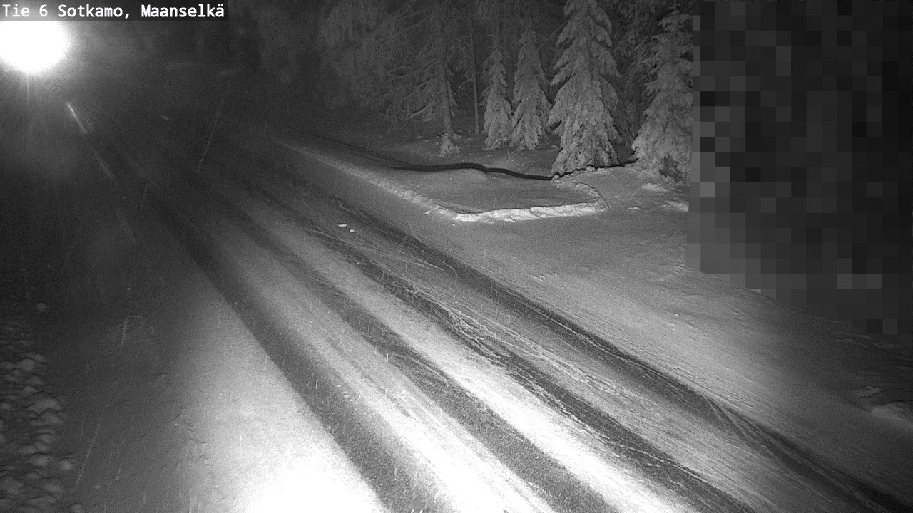 Kelikamerat Kuva Tie 6 Sotkamo, Maanselkä, Sotkamo, Kainuu