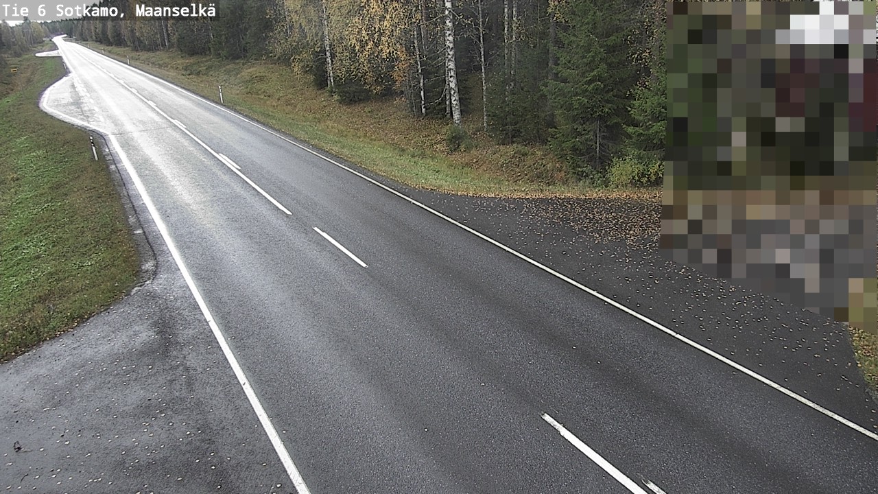 Kelikamerat Kuva Tie 6 Sotkamo, Maanselkä, Sotkamo, Kainuu