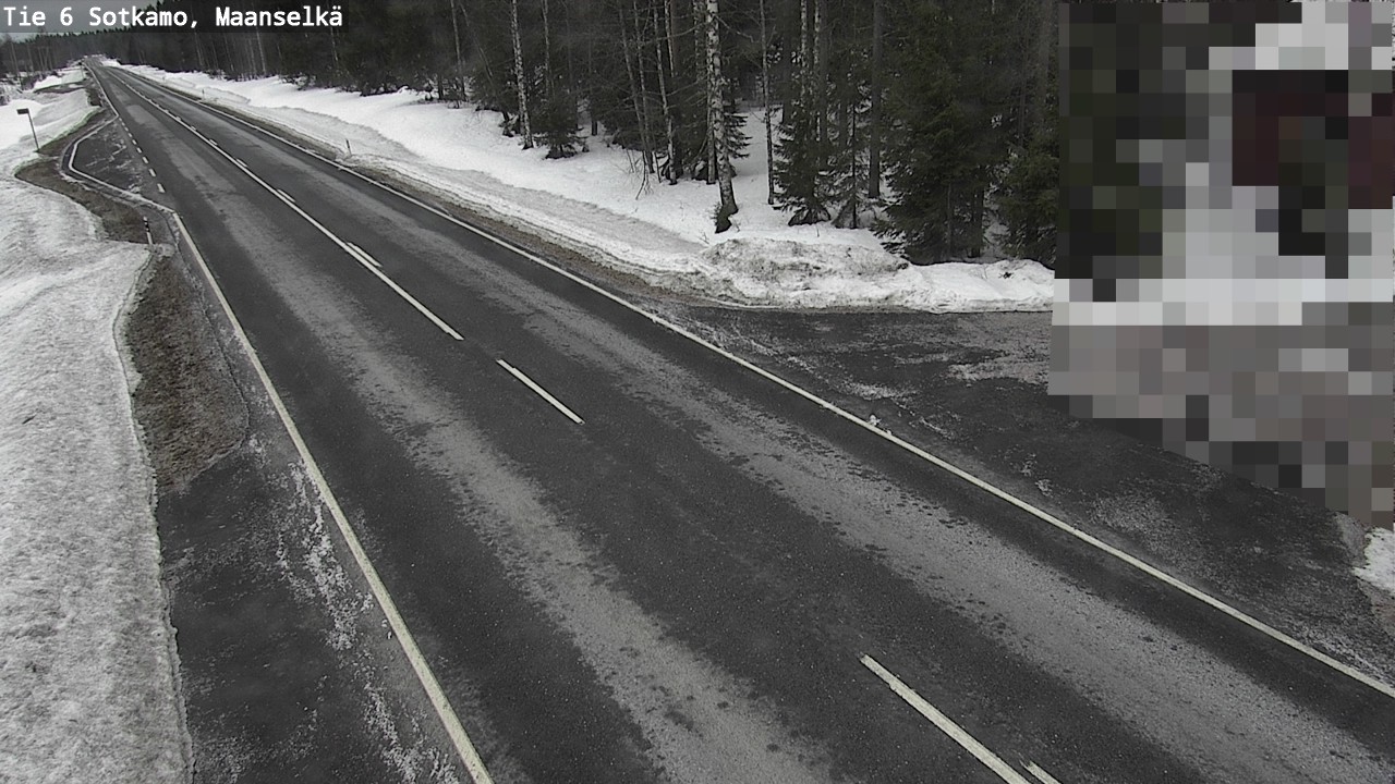 Kelikamerat Kuva Tie 6 Sotkamo, Maanselkä, Sotkamo, Kainuu