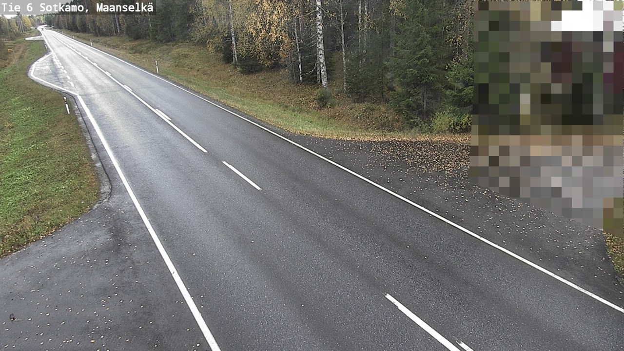 Kelikamerat Kuva Tie 6 Sotkamo, Maanselkä, Sotkamo, Kainuu