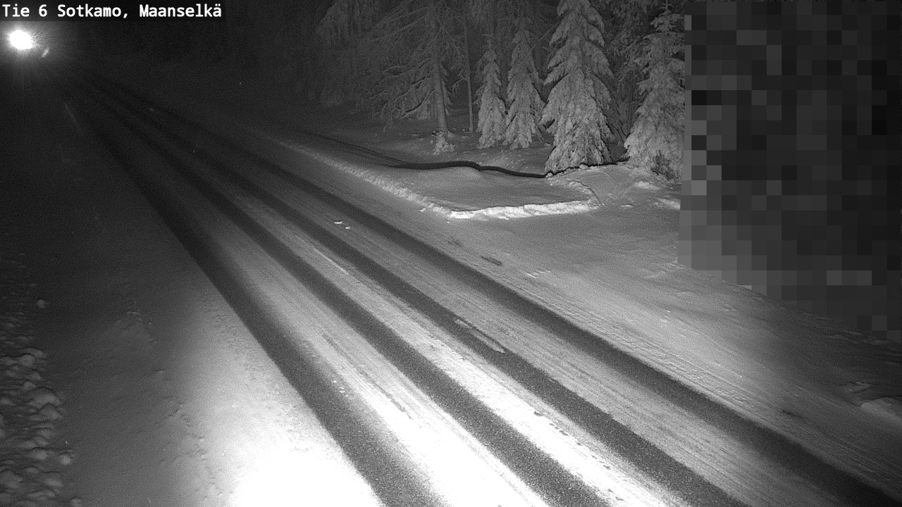 Kelikamerat Kuva Tie 6 Sotkamo, Maanselkä, Sotkamo, Kainuu