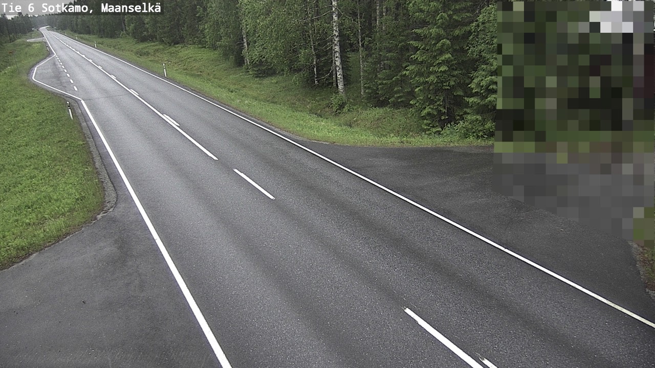 Kelikamerat Kuva Tie 6 Sotkamo, Maanselkä, Sotkamo, Kainuu