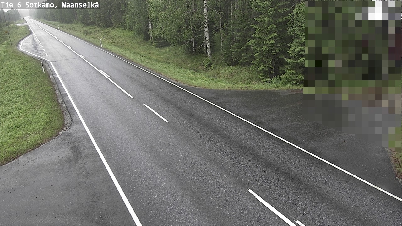 Kelikamerat Kuva Tie 6 Sotkamo, Maanselkä, Sotkamo, Kainuu