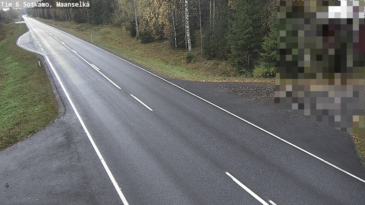 Kelikamerat Kuva Tie 6 Sotkamo, Maanselkä, Sotkamo, Kainuu