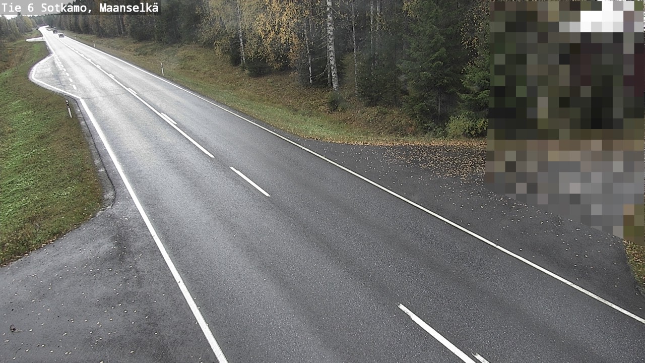Kelikamerat Kuva Tie 6 Sotkamo, Maanselkä, Sotkamo, Kainuu