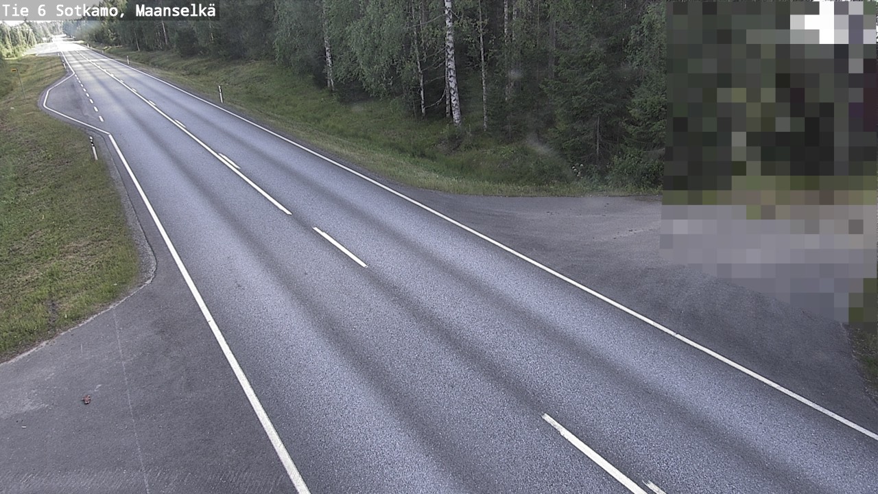Kelikamerat Kuva Tie 6 Sotkamo, Maanselkä, Sotkamo, Kainuu