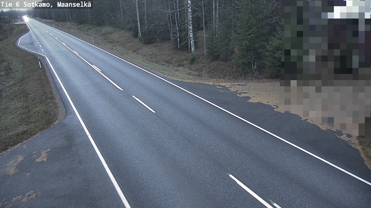 Kelikamerat Kuva Tie 6 Sotkamo, Maanselkä, Sotkamo, Kainuu
