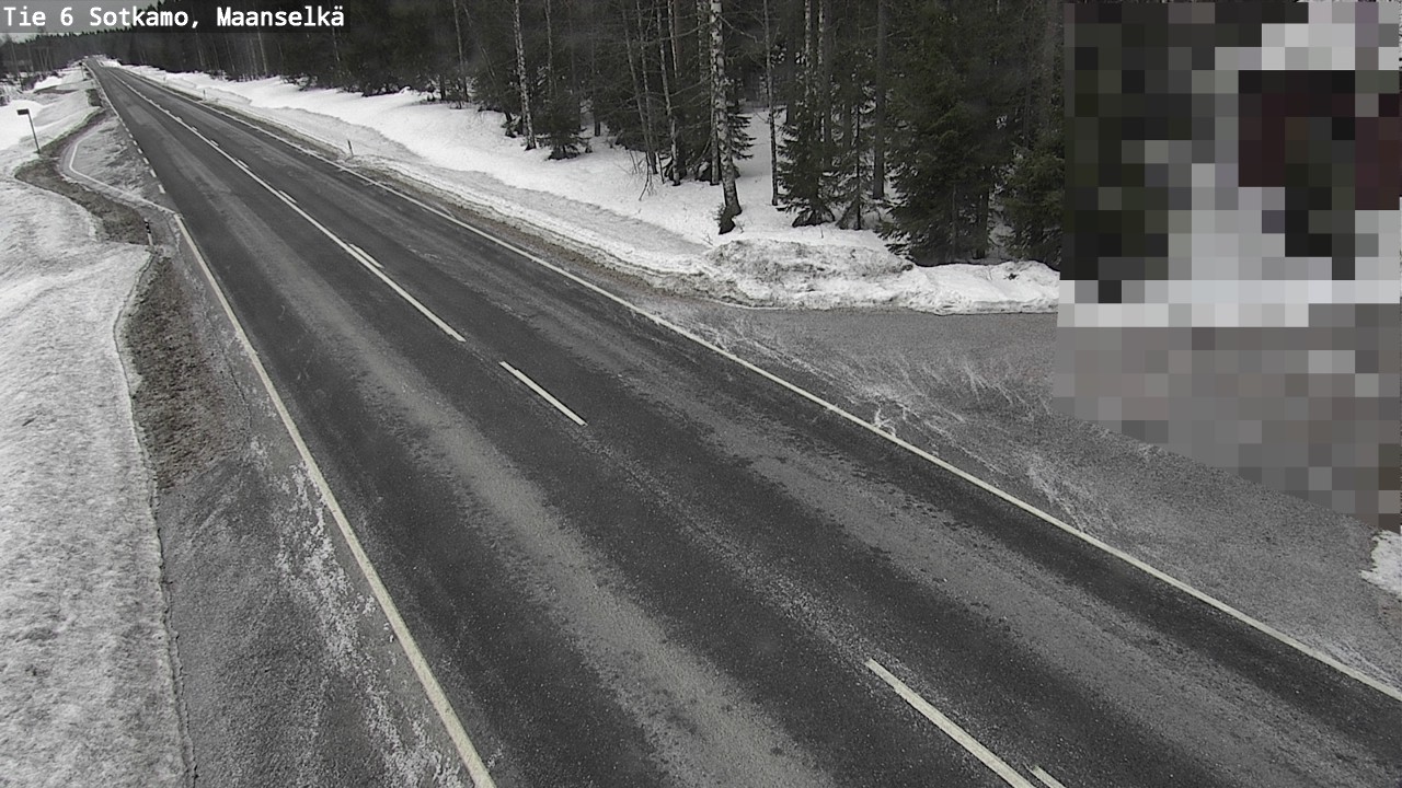 Kelikamerat Kuva Tie 6 Sotkamo, Maanselkä, Sotkamo, Kainuu