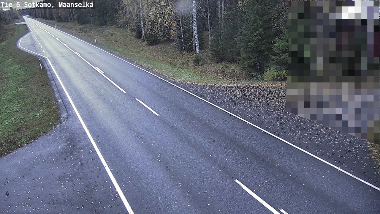 Kelikamerat Kuva Tie 6 Sotkamo, Maanselkä, Sotkamo, Kainuu