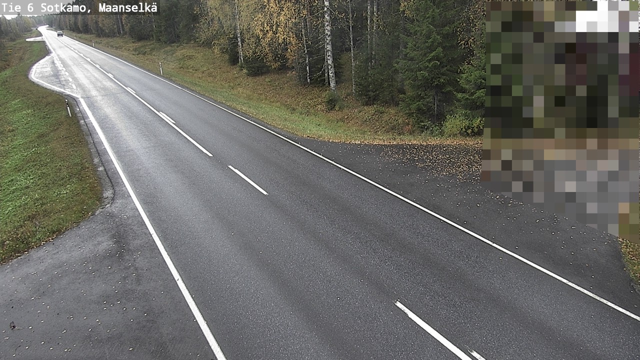 Kelikamerat Kuva Tie 6 Sotkamo, Maanselkä, Sotkamo, Kainuu