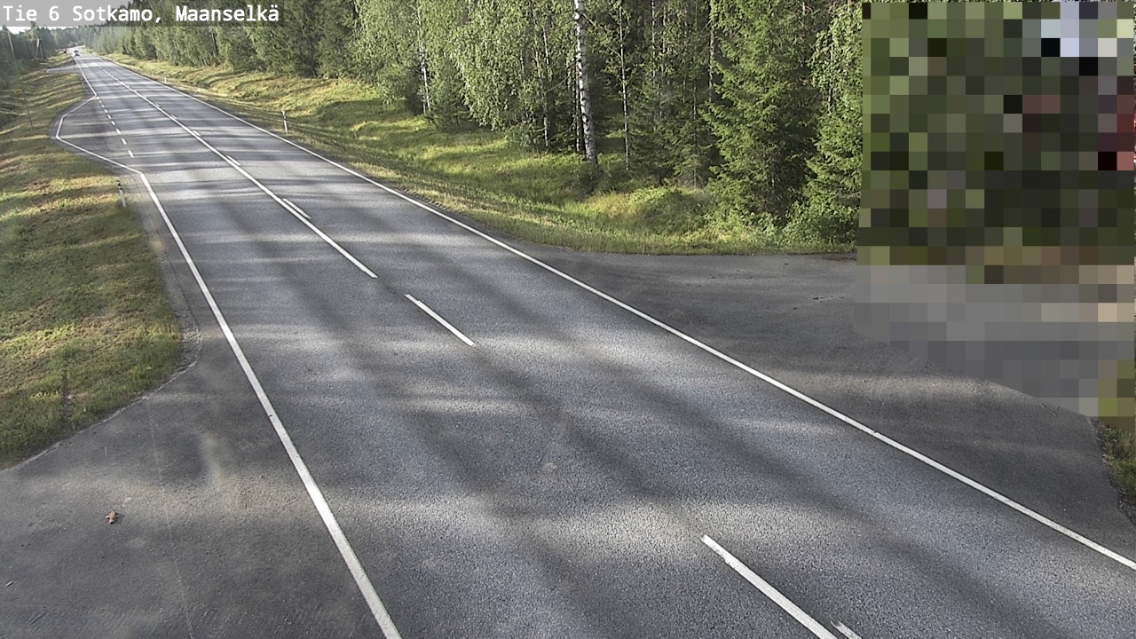 Weather Camera Image Road 6 Sotkamo, Maanselkä, Sotkamo, Kainuu