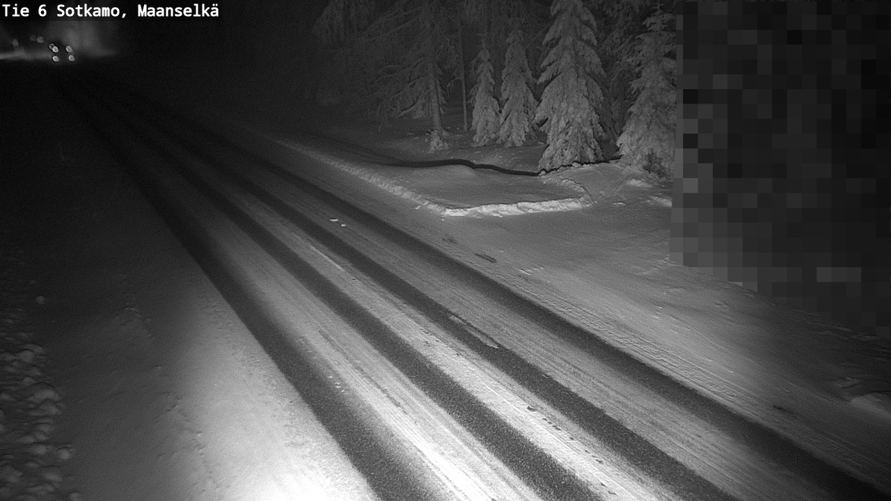 Kelikamerat Kuva Tie 6 Sotkamo, Maanselkä, Sotkamo, Kainuu