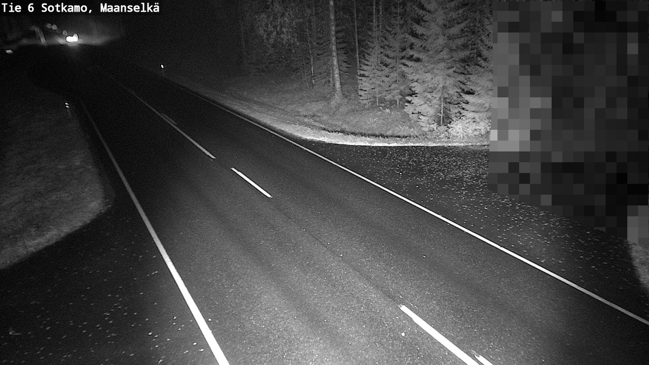 Kelikamerat Kuva Tie 6 Sotkamo, Maanselkä, Sotkamo, Kainuu
