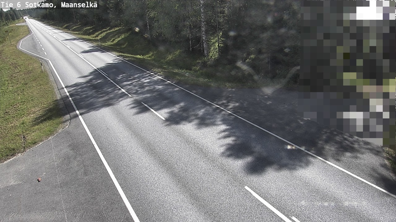 Kelikamerat Kuva Tie 6 Sotkamo, Maanselkä, Sotkamo, Kainuu