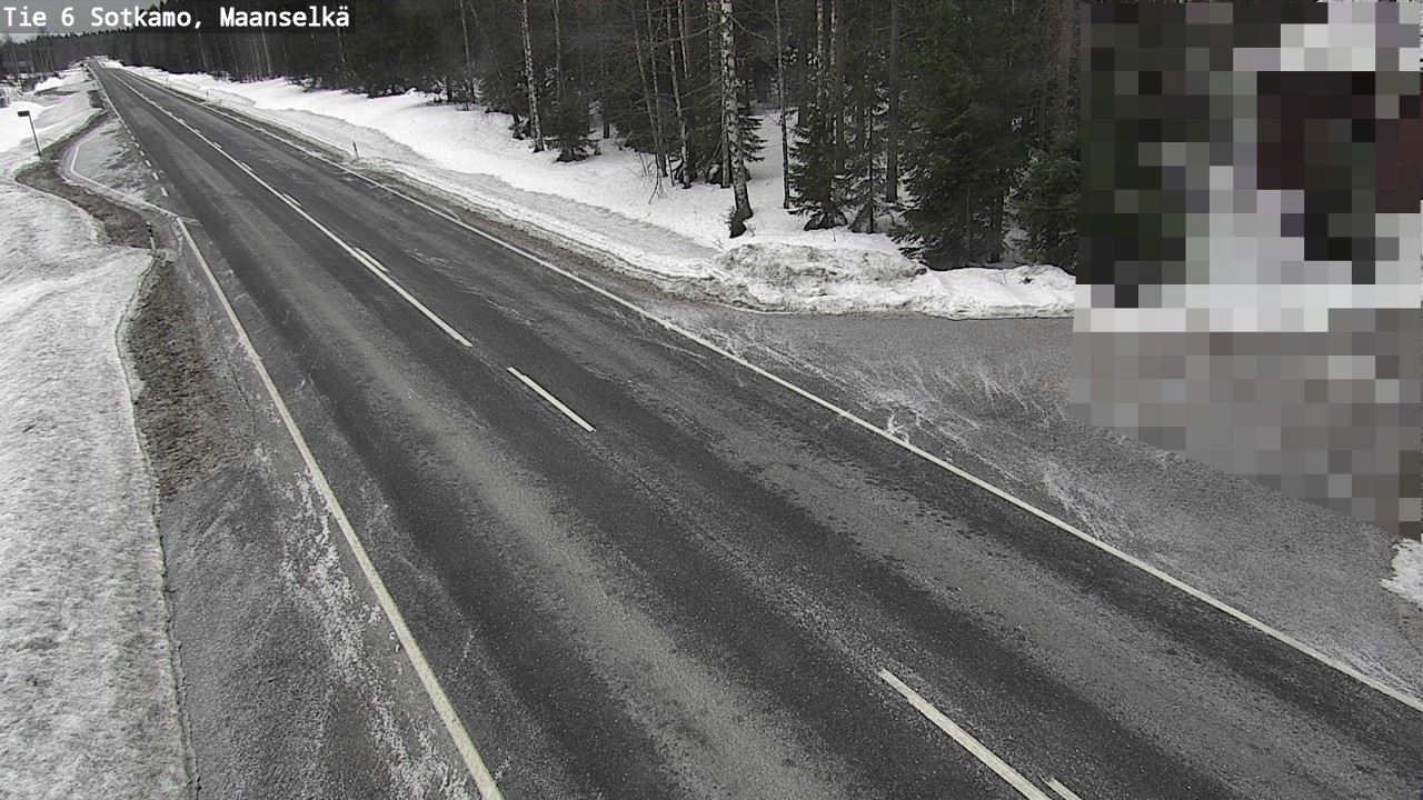 Kelikamerat Kuva Tie 6 Sotkamo, Maanselkä, Sotkamo, Kainuu