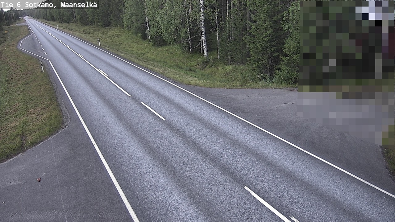 Kelikamerat Kuva Tie 6 Sotkamo, Maanselkä, Sotkamo, Kainuu