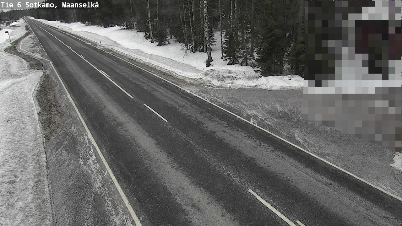 Kelikamerat Kuva Tie 6 Sotkamo, Maanselkä, Sotkamo, Kainuu