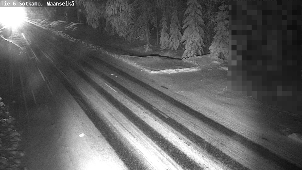 Kelikamerat Kuva Tie 6 Sotkamo, Maanselkä, Sotkamo, Kainuu