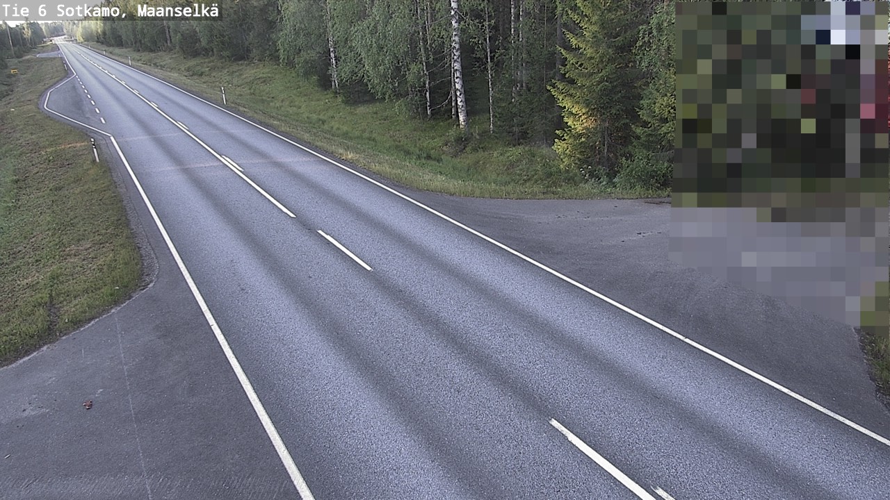 Kelikamerat Kuva Tie 6 Sotkamo, Maanselkä, Sotkamo, Kainuu