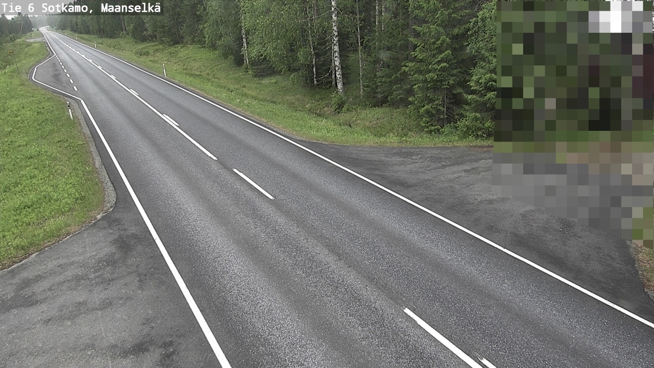 Kelikamerat Kuva Tie 6 Sotkamo, Maanselkä, Sotkamo, Kainuu