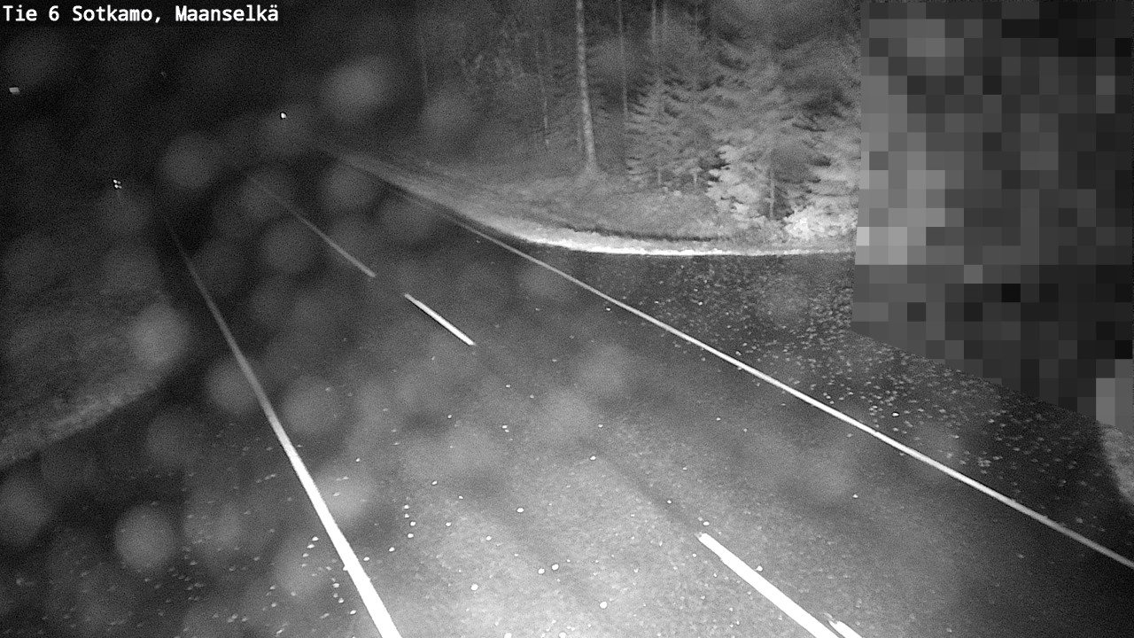 Kelikamerat Kuva Tie 6 Sotkamo, Maanselkä, Sotkamo, Kainuu