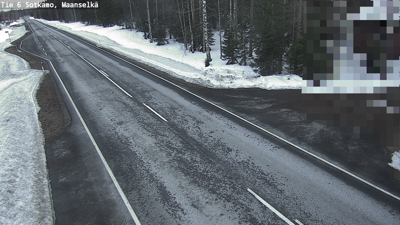 Kelikamerat Kuva Tie 6 Sotkamo, Maanselkä, Sotkamo, Kainuu