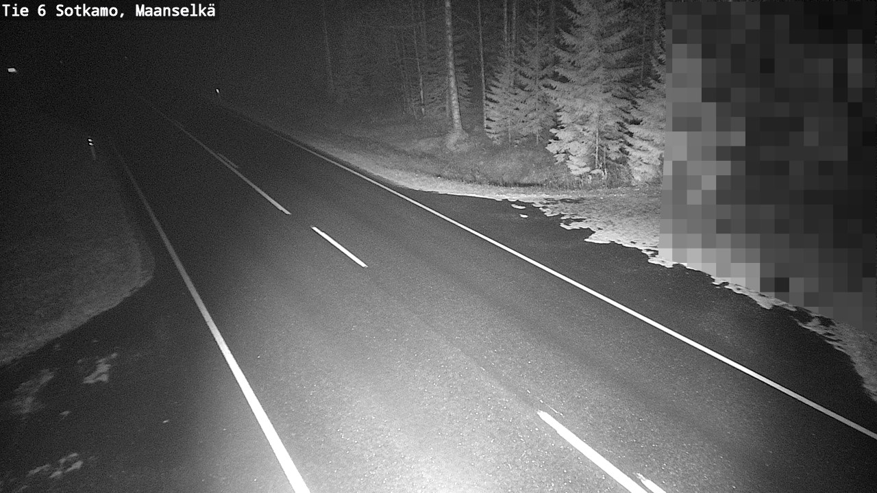 Kelikamerat Kuva Tie 6 Sotkamo, Maanselkä, Sotkamo, Kainuu