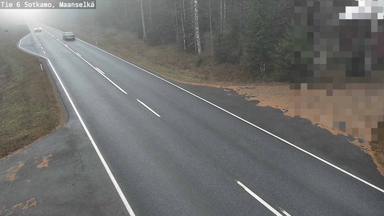 Kelikamerat Kuva Tie 6 Sotkamo, Maanselkä, Sotkamo, Kainuu