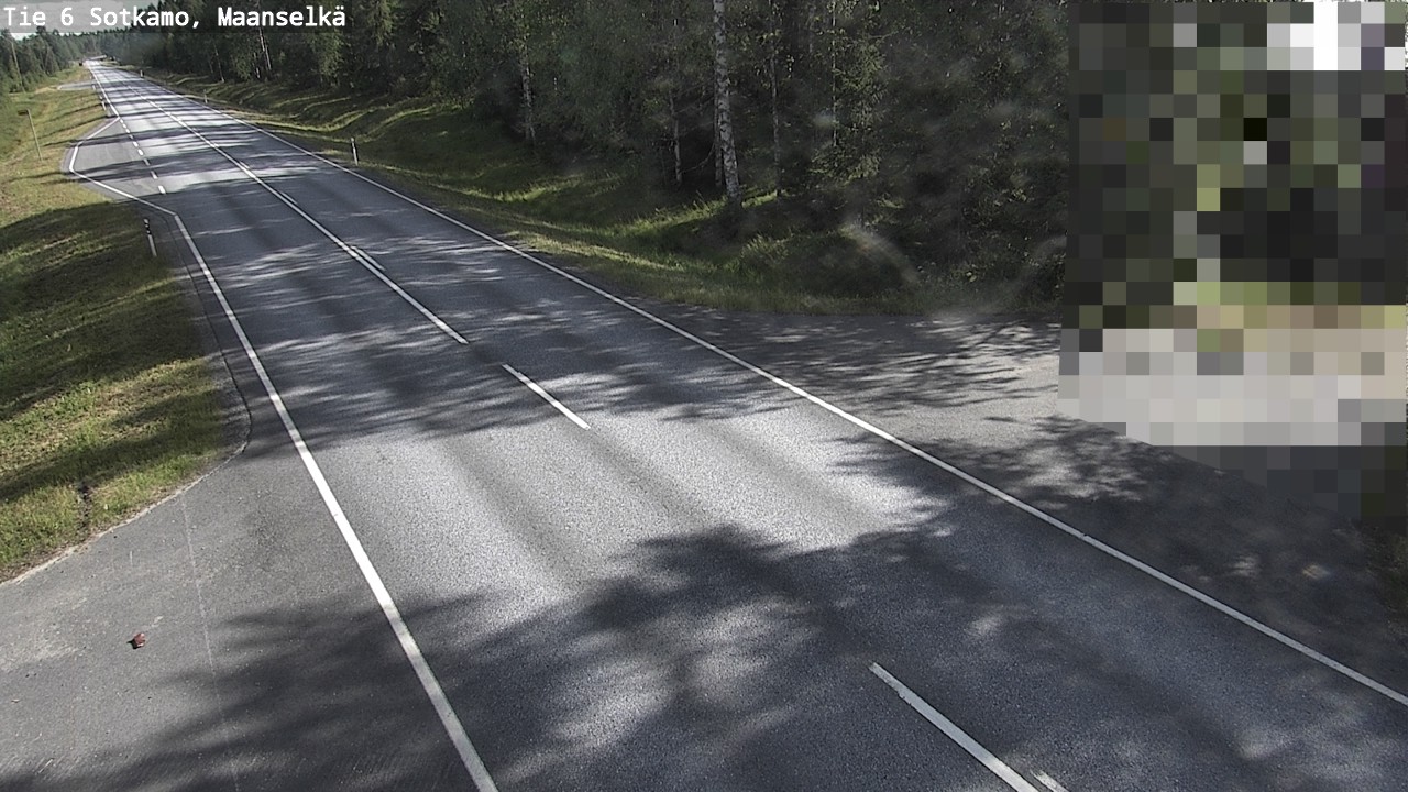 Kelikamerat Kuva Tie 6 Sotkamo, Maanselkä, Sotkamo, Kainuu
