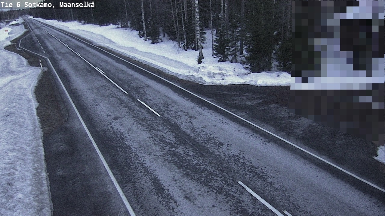 Kelikamerat Kuva Tie 6 Sotkamo, Maanselkä, Sotkamo, Kainuu